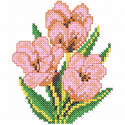 Cross Stitches Embroidery Design 3 Cross Stitches Embroidery Design 3